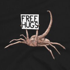 Abrazos Gratis Facehugger Alien Camiseta 👽